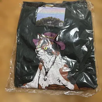 고 슬로우 카라반 남성용 트레이닝복 캠핑 삼색 고양이 씨