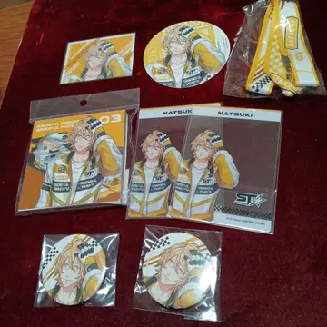 우타프리 SASCD3 시노미야 나츠키 세트 캔뱃지 등