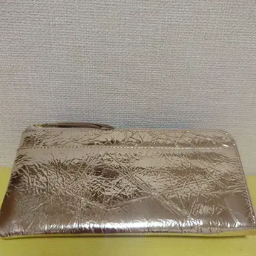 골드 장지갑