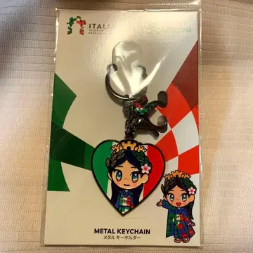 오사카 간사이 만박 2025 이탈리아짱 메탈 키링