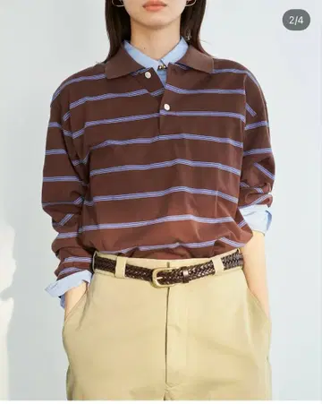 Tanc TOKYO 긴팔 피케 셔츠