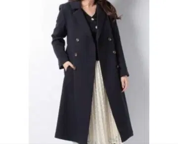 저스길리티 네이비 체스터 코트 2