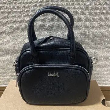 X-girl FAUX LEATHER 2WAY SHOULDER BAG