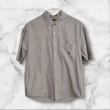 NAUTICA 체크 반팔 셔츠