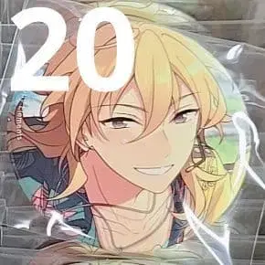 앙스타 히카제 카오루 캔뱃지 20개