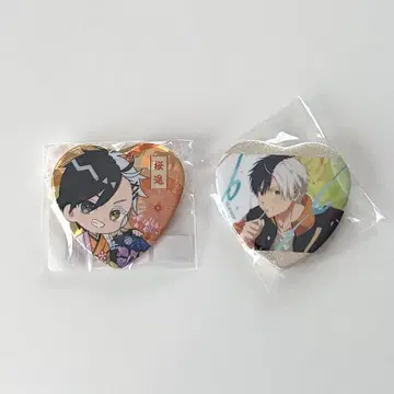 WIND BREAKER 윈브레 사쿠라 하루카 하트 캔뱃지 묶음 판매