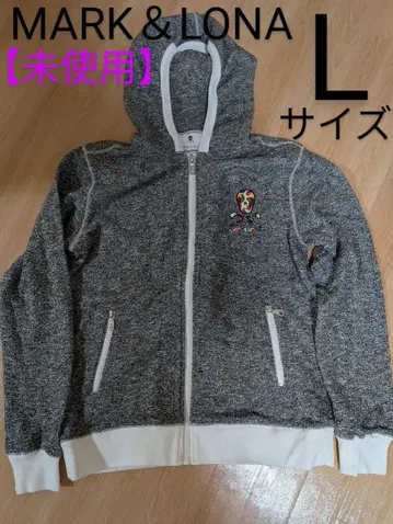 [ 미사용품 ] MARK & LONA 후드 부착 후드티 L 사이즈
