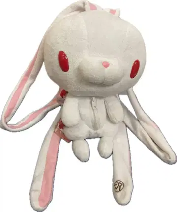 [ 미사용 ] 범용 토끼 백팩 봉제 인형 화이트 그루미 척스GP