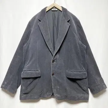 사이즈 5! AURALEE 워시드 코듀로이 자켓