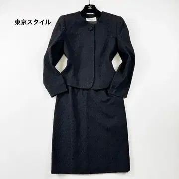 도쿄 스타일 블랙 포멀 스커트 셋업 9 상복 예복 원단 패턴