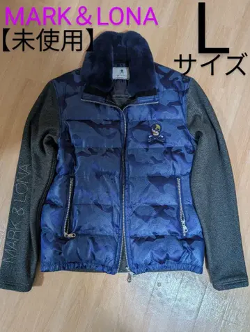 [ 미사용 ] MARK & LONA 카모 패턴 다운 자켓 L 사이즈