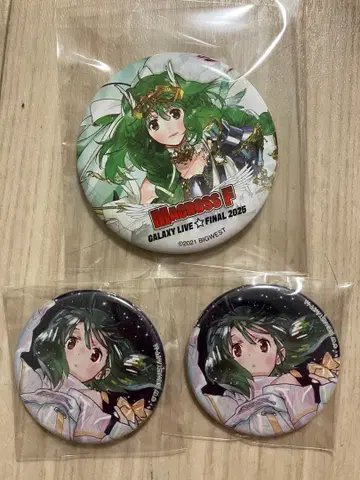 마크로스 란카 캔뱃지 세트