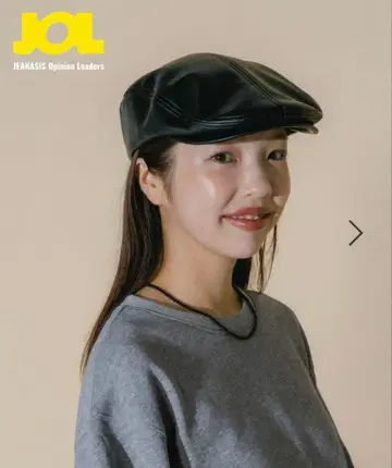 JEANASIS 가죽 헌팅 블랙