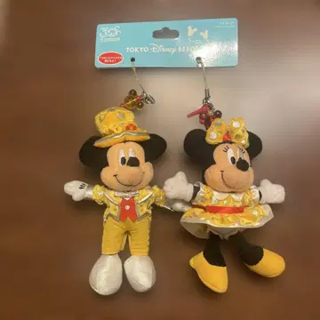 디즈니 리조트 30주년 미키 미니 스트랩 한정품