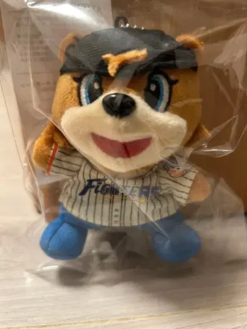 [ 미개봉 ] 일본 햄 파이터즈 카비 봉제 인형 50주년 유니폼 ver.
