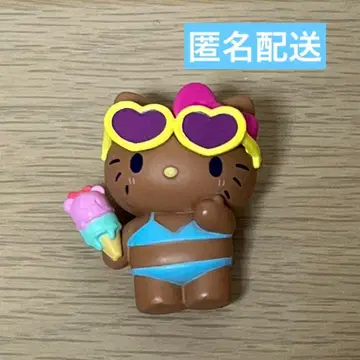 산리오 모두 함께 수영장 피규어 햇볕에 그을린 키티