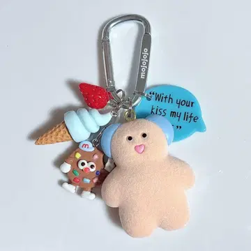 자라자라 키링 자라자라 가챠가챠 mojojojo 핑크