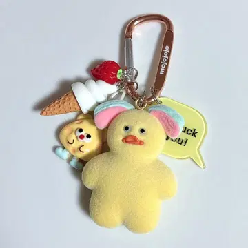 자라자라 키링 자라자라 가챠가챠 mojojojo 옐로우 컬러