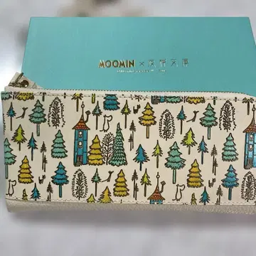 무민 유젠 문고 장지갑 새상품급 레어