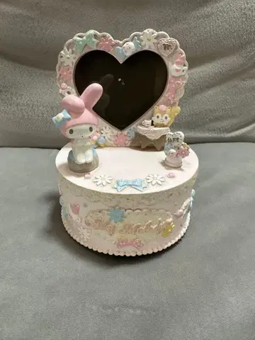 마이멜로디 사진 프레임 오르골