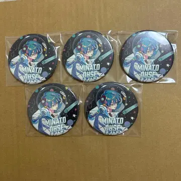 카리스마 미나토 오세 3주년 축광 캔뱃지 카페 피자 파티