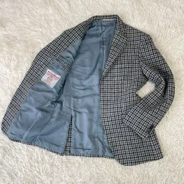 Harris Tweed x Le Chic 테일러드 자켓 하운드투스 S