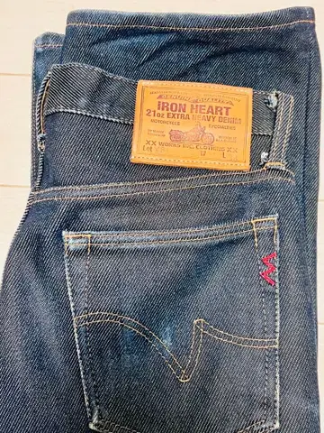 IRON HEART 21oz W31 L34 인디고
