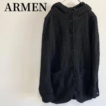 ARMEN 아르멘 퀼팅 점퍼 블랙