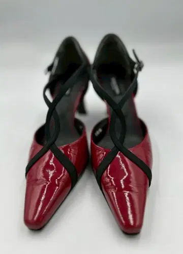 SONIA RYKIEL 22.5cm 에나멜 스틸레토 힐