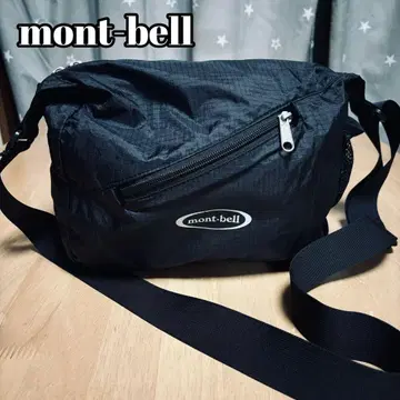 몽벨 숄더백 블랙