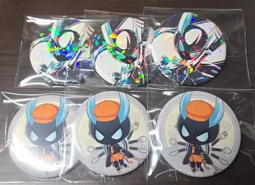 나침반 아니아트 홀로그램 캔뱃지 나침반 카페 코스터 버그 인형