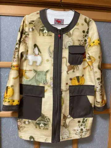 알베로베로 귀여운 동물 패턴 자켓
