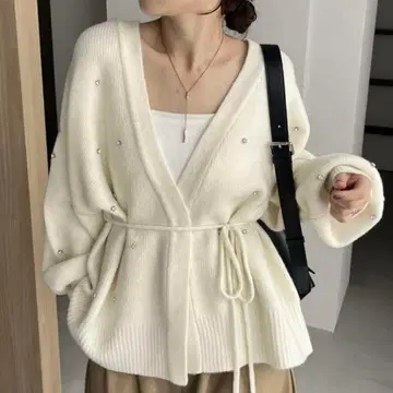 CAPRICIEUX LE MAGE 비쥬 랩 가디건