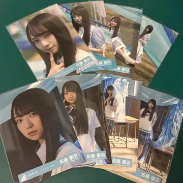 히나타자카46 사토 유우 저먼 아이리스 MV 의상 브로마이드 컴프