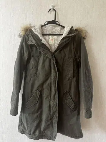 shuca 모즈 코트 M 올리브 색상