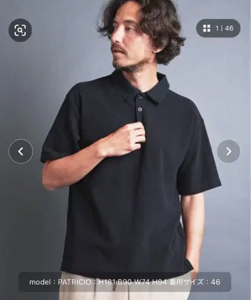 일본제/BD 코튼 서프 니트 반팔 피케 셔츠