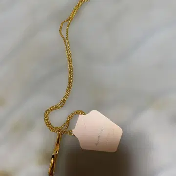 골드 메탈 목걸이