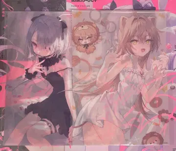 rurudo 랜덤 A4 클리어 포스터 노아 rurudo 라이온 세트 판매