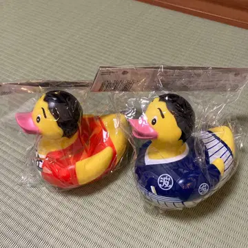 mathDuk 오리 피규어 2체 세트