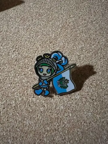 오사카 만박 산마리노 핀 배지