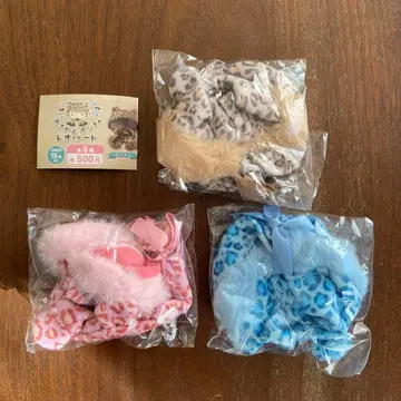 오키가에 판초 레오파드 3색 세트