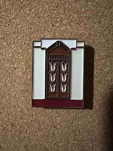 오사카 만박 카타르 핀 배지