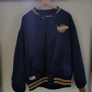 VISION 네이비 바시티 자켓풍 자켓