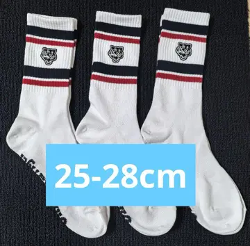 Quintuke 타이거 스트라이프 삭스 3켤레 세트
