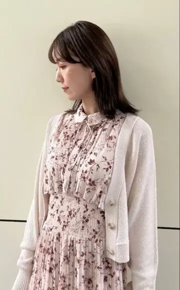 새상품 스나이델 snidel 지속가능성 돌먼 슬리브 가디건