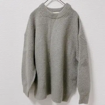 [ F ] earth 아스 여성용 상의 니트 스웨터 무지 새상품급 봄