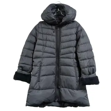 LL 휠라 다운 코트 벤치 코트 빅 사이즈 블랙