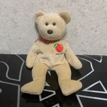 Ty 사의 비니 베이비 뉴욕 사과 모티브