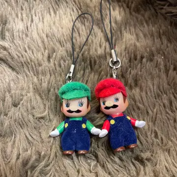 마리오 루이지 스트랩 포함 피규어