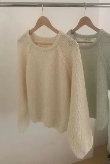 새상품 한국 LITER Milk 니트 리터 밀크니트 아이보리